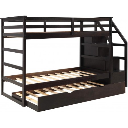 B165 Eps : Giường 3 Tầng Cầu Thang Liên Hợp - 1m